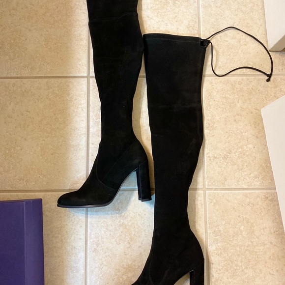 Stuart Weitzman Women's Highland Over Knee Boots - Picture 6 of 7